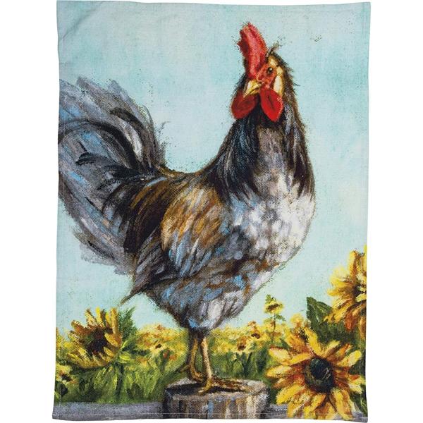 Towel Farm Pleated Rooster