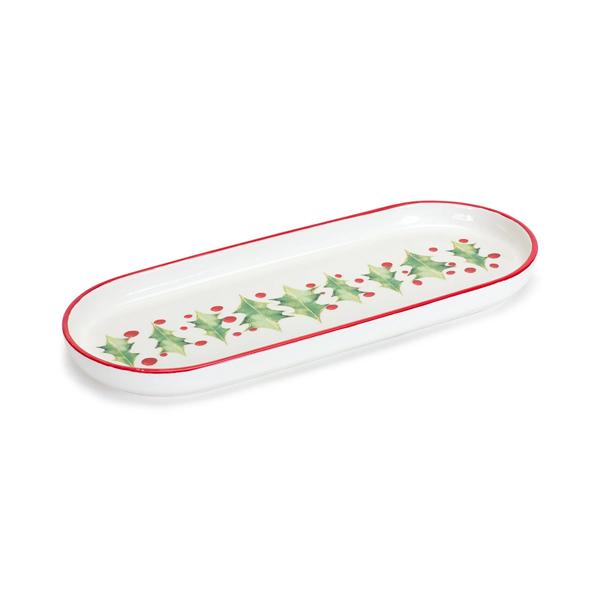 Ceramic Holly Tree Tray