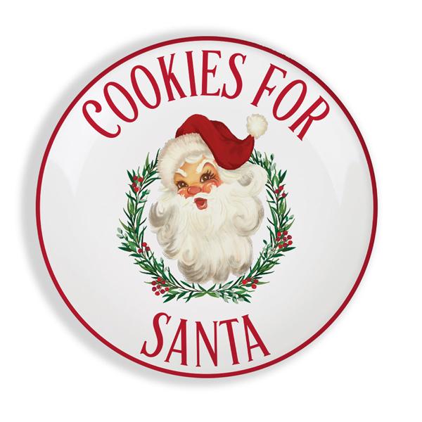 Platter Cookies For Santa