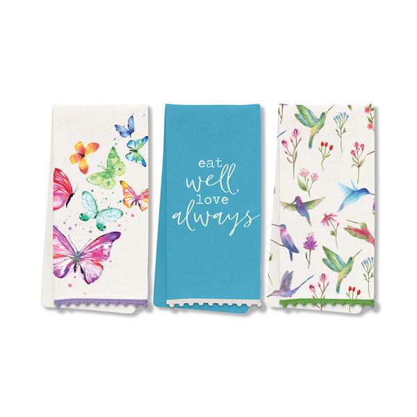 Towel Spring Butterfly Assorted