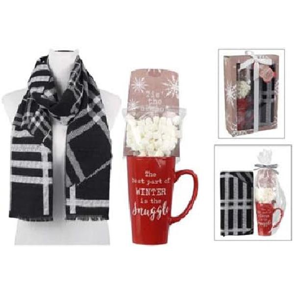 Mug Scarf Gift Set