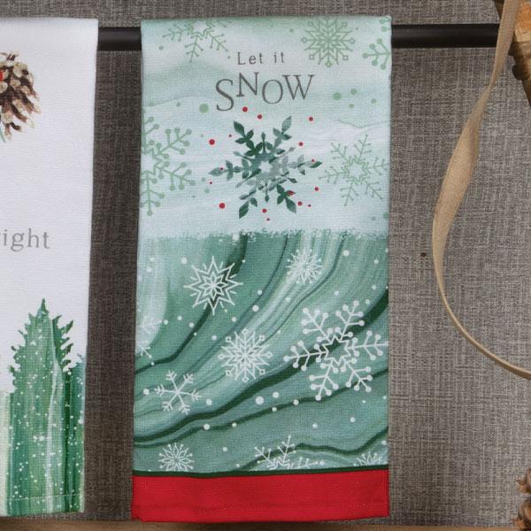 Towel Let It Snow