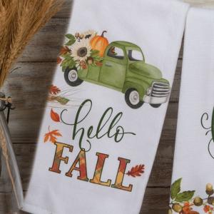 Hello Fall Towel 