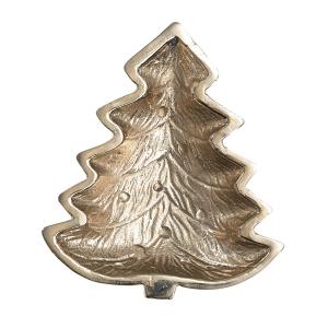 Trinket Tray Silver Tree
