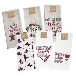 Towel Christmas Cheer Saying 6A