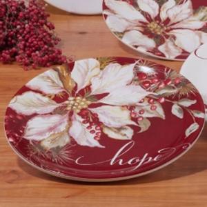 Plate Salad Winters Joy - 9in