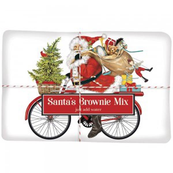 Mix Santa Bicycle Brownie