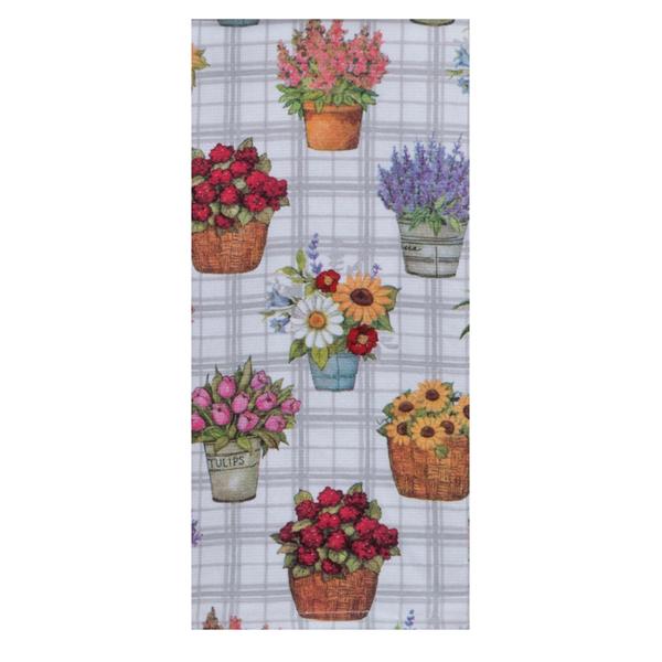 Towel Floral Pots