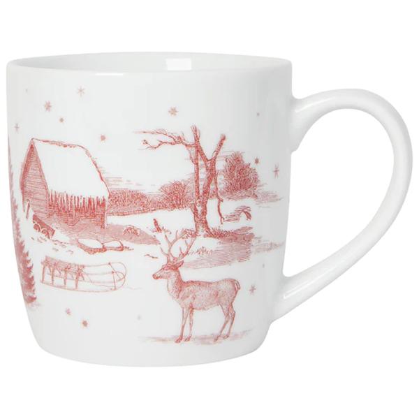 Mug Winter Toile - 12oz