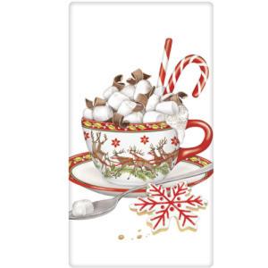 Towel Marshmallow Cocoa