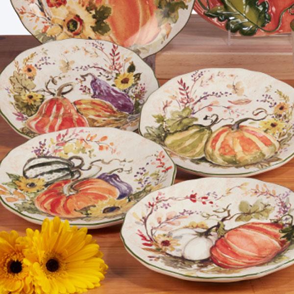 Harvest Morning - 8in Dessert Plate