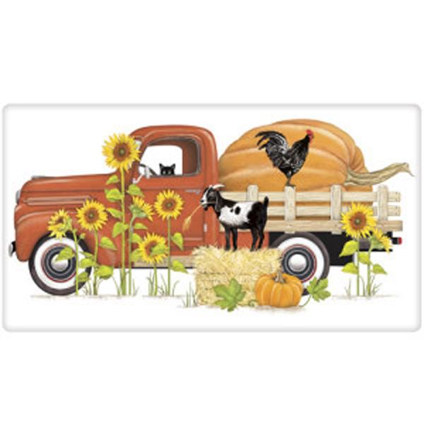 Red Truck Towel