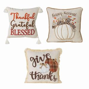 Fall Harvest Pillow - Assorted