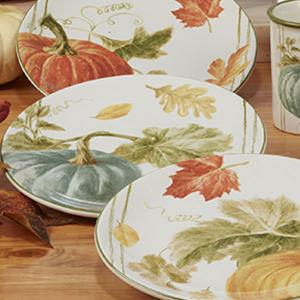 Autumn Harvest Sweet Dessert Plate 