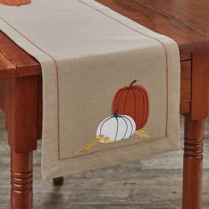 Pumpkin Applique Table Runner 