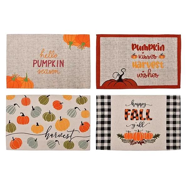 Fall Harvest - Assorted Placemat 