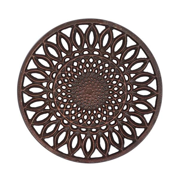 Trivet Brass Sunflower