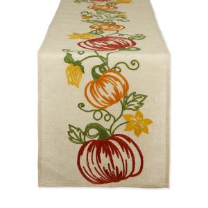 Pumpkin Vine Table Runner 