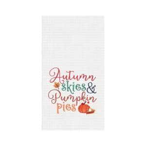 Towel Autumn Skies Pumkin Pies