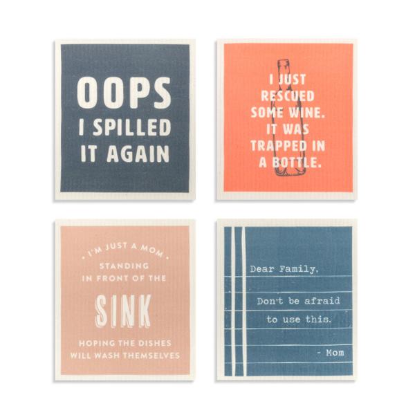 Dishcloth Family Quotes - Assorted