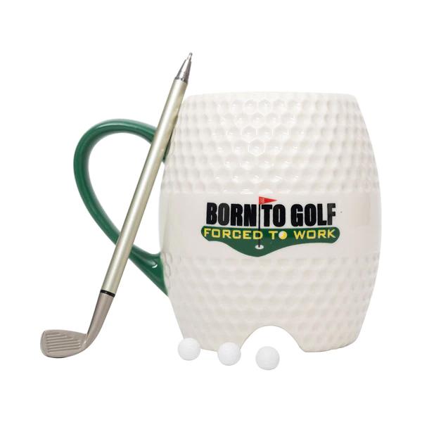 Mug Born To Golf - 16oz