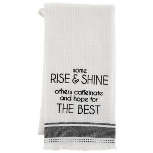 Towel Waffle Embellished Rise