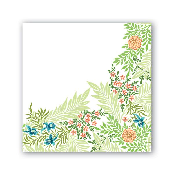 Michel Design Works Poppies Floral Cocktail Napkins