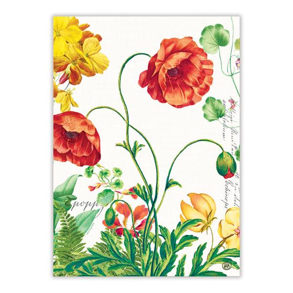 Michel Design Works Poppies And Posies Towel