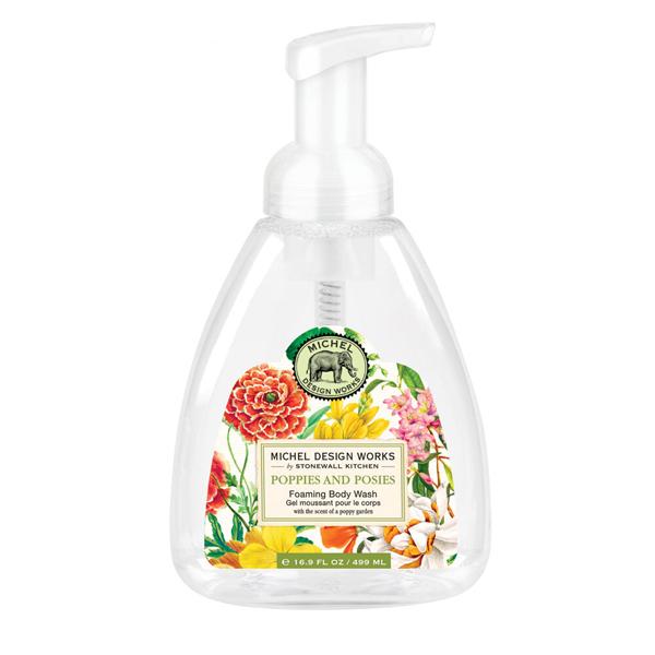 Michel Design Works Poppies And Posies Foaming Body Wash