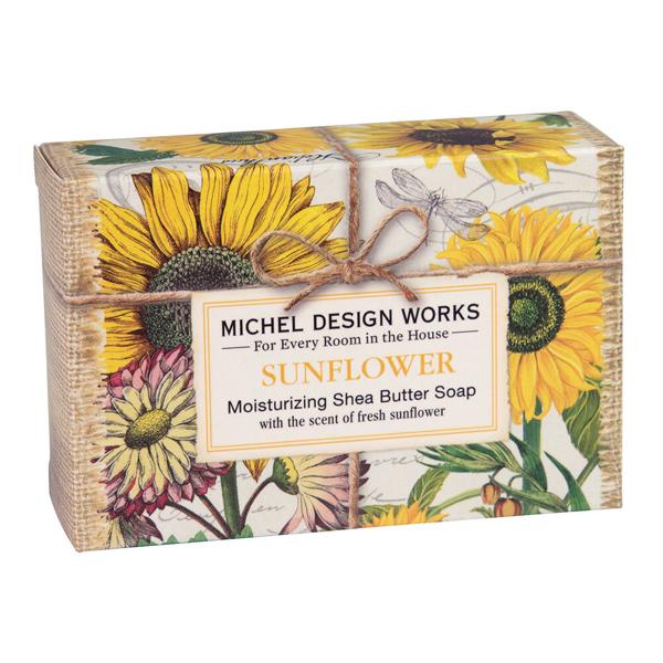 Michel Design Works Sunflower Soap Boxed