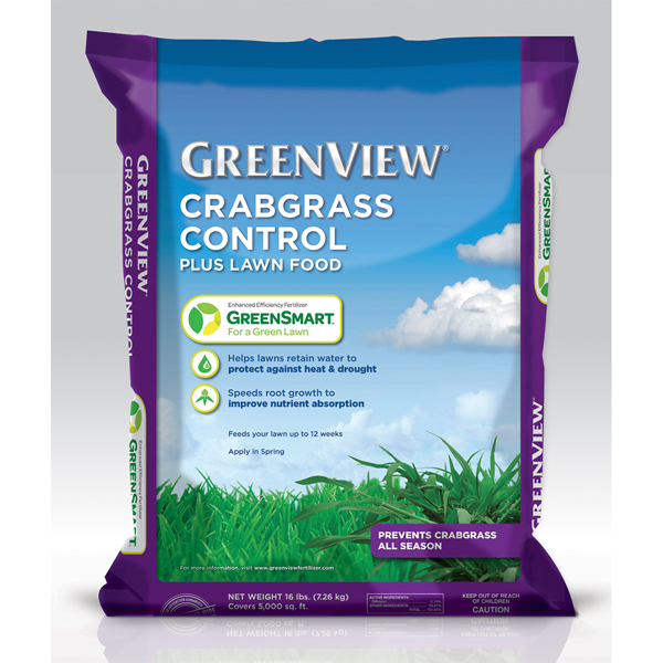 Greenview Crabgrass Control +  Fertililzer - covers  15,000 sqft 