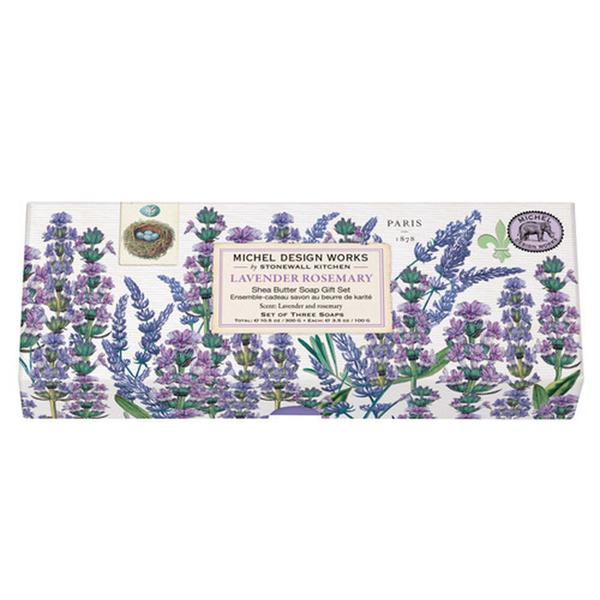 Michel Design Works Lavender Rosemary Soap Gift Set