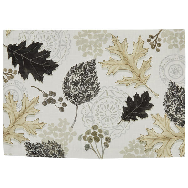 Farmhouse Leaves Placemat 