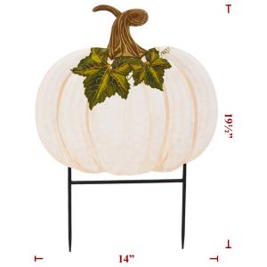 Stake Pumpkin White