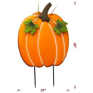 Stake Pumpkin Orange Single