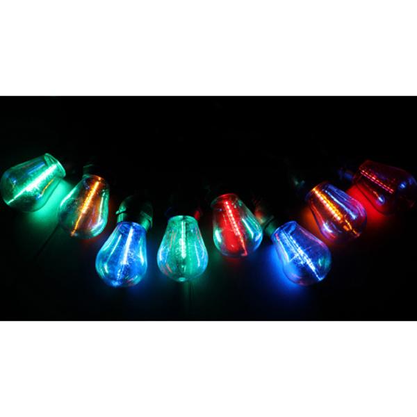 LED String 15ft 2in1 14 Lights - Color Chng