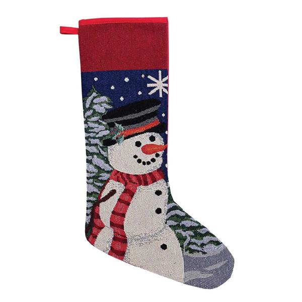 Christmas Tapestry Woven Assorted Stocking