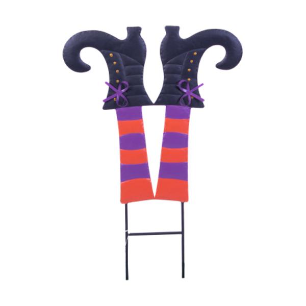 Stake Witch's Boot and Stocking