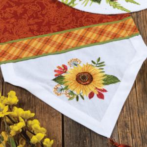 Autumns Garden Table Runner 