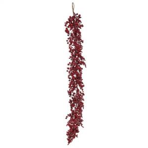 Mixed Berry Burgundy Waterproof Garland - 48in