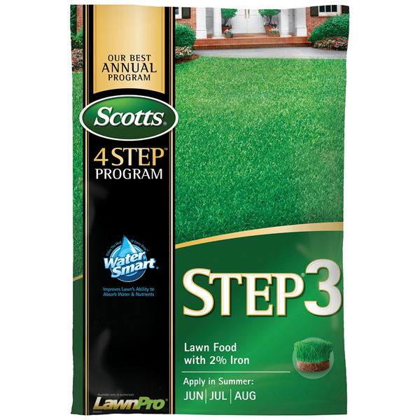 Scotts Step 3 Lawn Fertilizer + Iron - covers 15,000 sqft