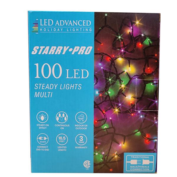 LED Starry Micro 3mm 100 Lights - Multi