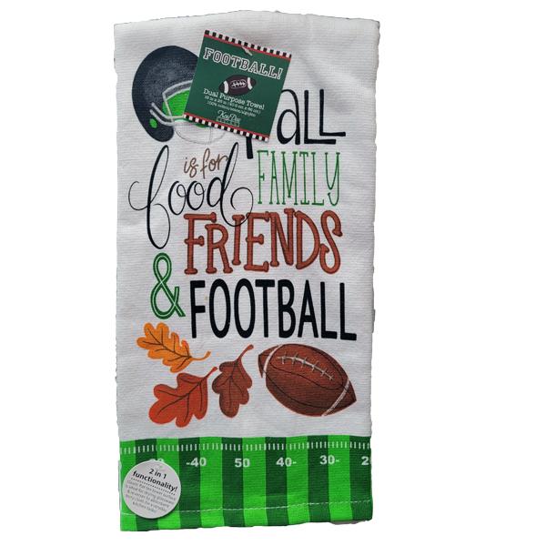 Family Friends Football Towel 