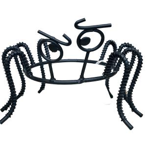 Metal Pumpkin Holder Spider Small