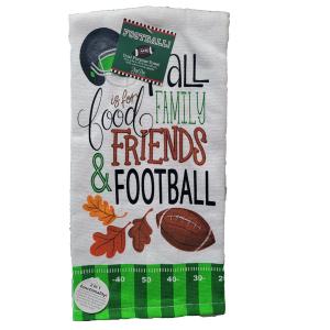 Family Friends Football Towel 