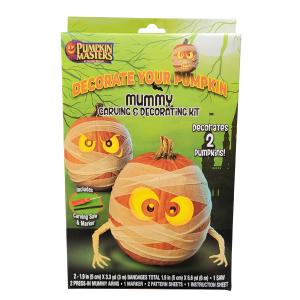 Pumpkin Mummy Carve & Decorate