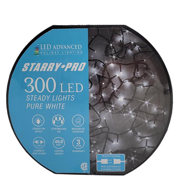 LED Starry Micro 3mm 300 Lights - Pure White