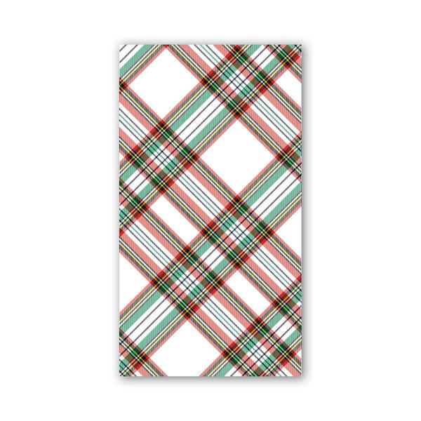 Michel Design Works Vintage Plaid Hostess Napkins