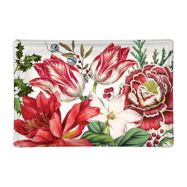 Michel Design Works Christmas Bouquet Soap Dish