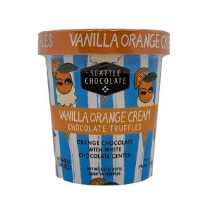 Chocolate Truffles Pint Vanilla Orange Cream - 4.5oz